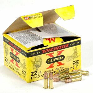 Winchester Super-X Limited Edition 22LR 40GR 222Rd