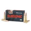 Hornady Subsonic Ammunition 450 Bushmaster 395 Grain